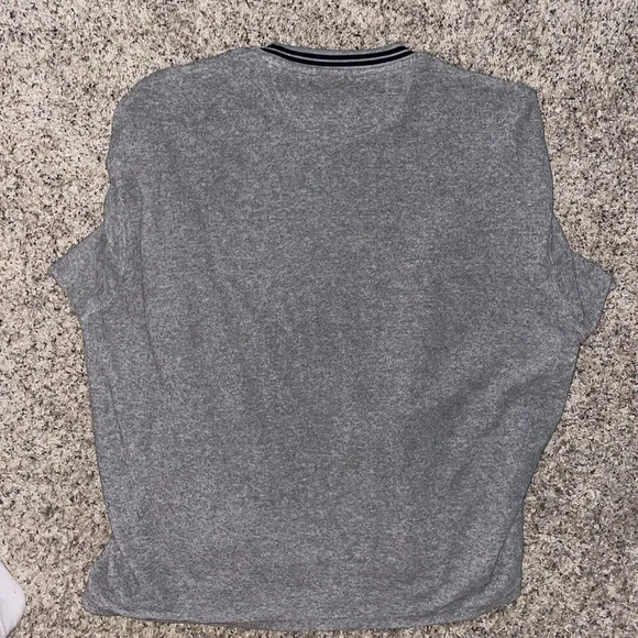 Vintage Chaps Ralph Lauren Crewneck Men’s 2XL Gray Embroidered Preppy Y2K 90s - Picture 4 of 4